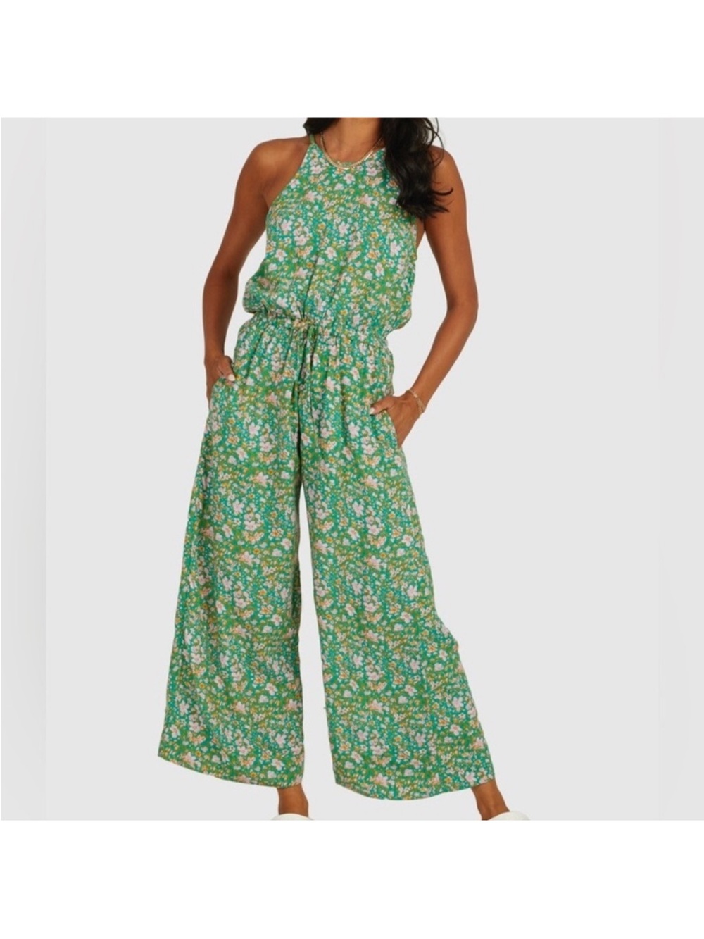RVCA floral Jumpsuit